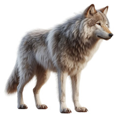 Fototapeta premium Isolated Animal on a Clear PNG Canvas, Generative AI