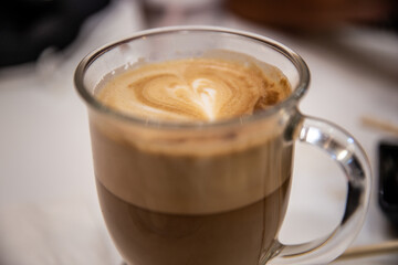 Big cup of cappucino