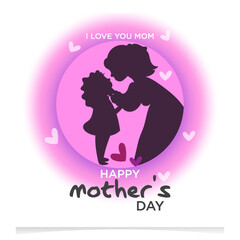 mothers day instagram post illustration