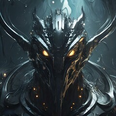 Mystical Dark Warrior Art - Fantasy, Armor, Epic, Digital Painting