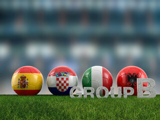 Football euro cup group B