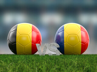 Football euro cup group E Belgium vs Romania