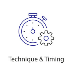 Technique & Timing icon