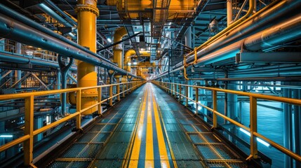 Pipelines for transferring raw materials and energy to create power Transportation of oil and gas resources