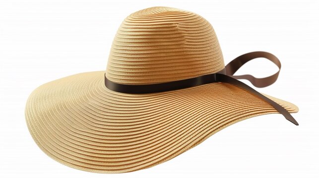 Beach hat clipart for sun protection