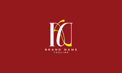 MK, KM, Abstract initial monogram letter alphabet logo design