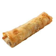 Spring roll isolated on transparent background