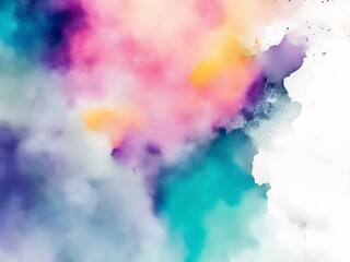 rainbow watercolor background