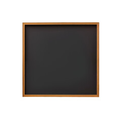 A blackboard close up with a wooden frame