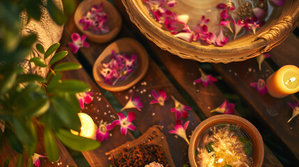 Embracing Tradition, Spa Therapy Session Featuring Global Rituals, Cultural Relaxation Practices
