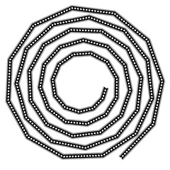 segmented spiral - 777999429
