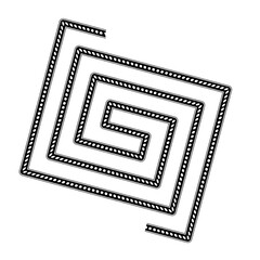 reverse square spiral - 777999492