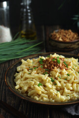 Käsespätzle, traditional dish in Germany