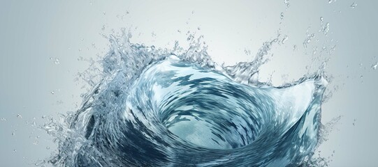 water splash waves, clear, fresh, aqua 146 - obrazy, fototapety, plakaty