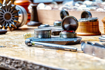 horologist meticulously sets time's intricate dance