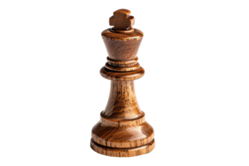 Chess figure piece for strategy board game isolated on background, business Intellectual game.