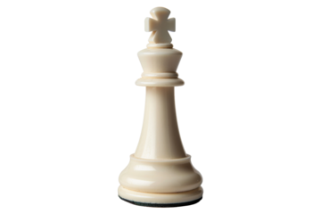 Chess figure piece for strategy board game isolated on background, business Intellectual game.
