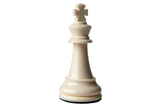 Chess figure piece for strategy board game isolated on background, business Intellectual game.