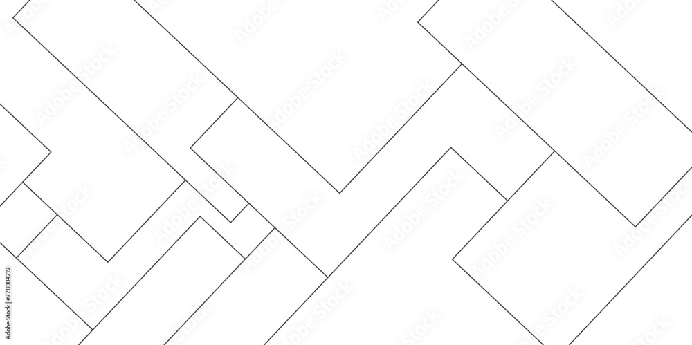 Poster abstract seamless random geometric colorful square lines pattern on a transparent background design.