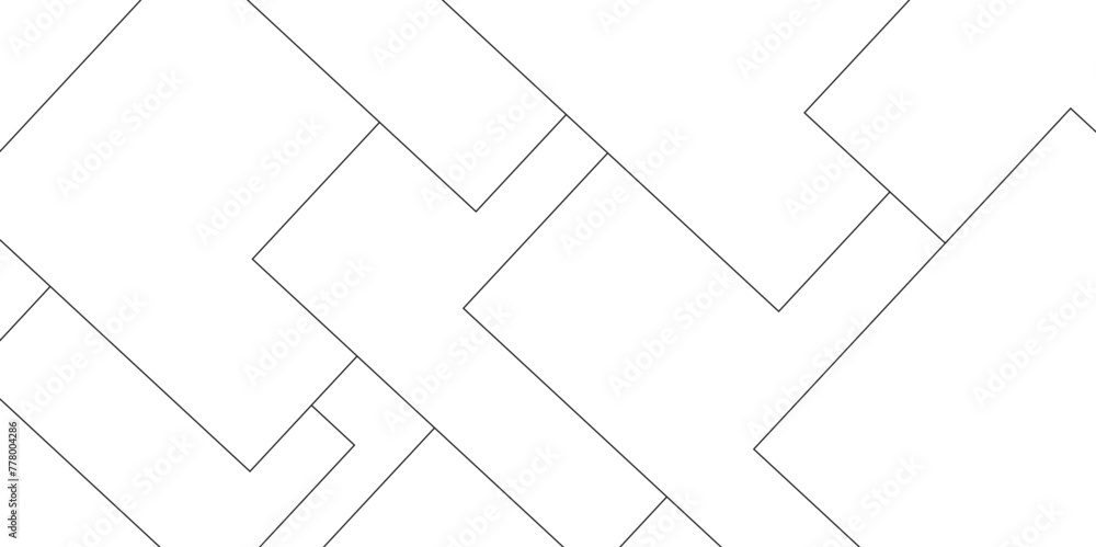 Poster abstract seamless random geometric colorful square lines pattern on a transparent background design.