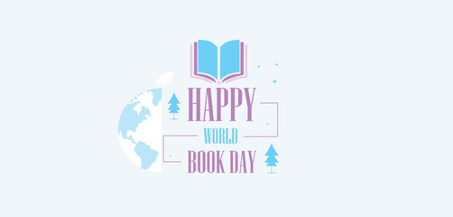 Inspiring Illustration Your World Book Day Happy