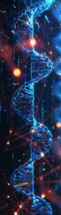 CRISPR Cas9 gene editing technology, Gene Editing Technology concept, futuristic background