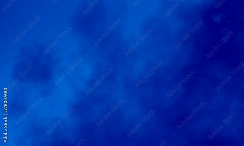 Aufkleber abstract blue background, blue curve design smooth shape by blue color with blurred effect