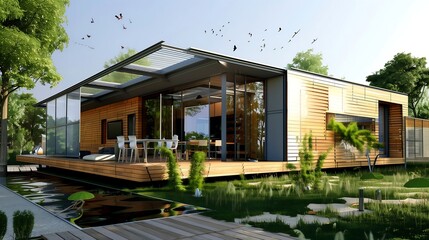 Modern house design 