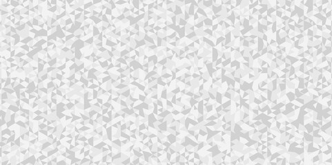 Seamless geometric pattern square shapes low polygon backdrop background. Abstract geometric wall tile and metal cube background triangle wallpaper. White and gray polygonal background.