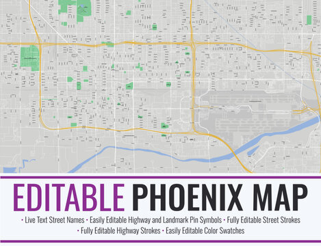 Editable Phoenix Map