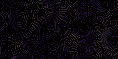 Black background topography topology vector design abstract map design
