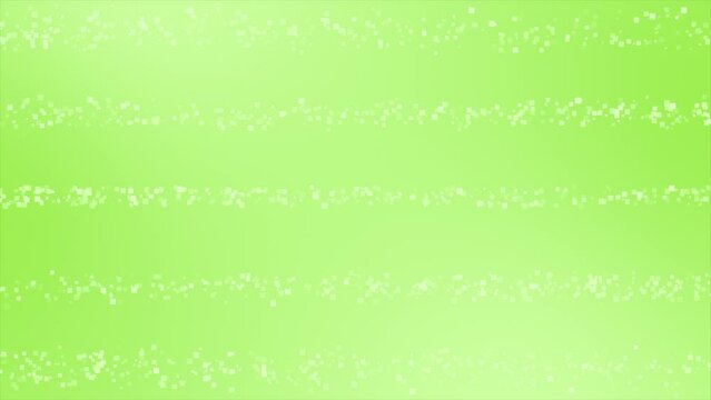 Lime green color flowing hi-tech digital particles, futuristic and geometrical Lime green color background 