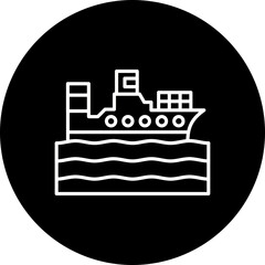 Cargo ship Icon