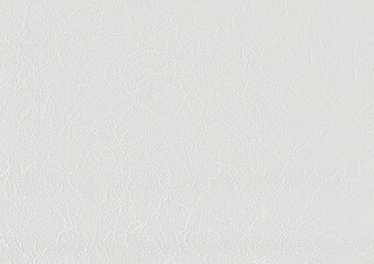 Background of white evenly textured paper wallpaper with uniform chaotic lines.