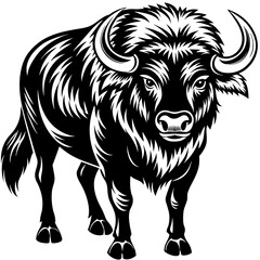 illustration of a bull