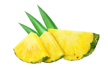 パイナップル イラスト リアル