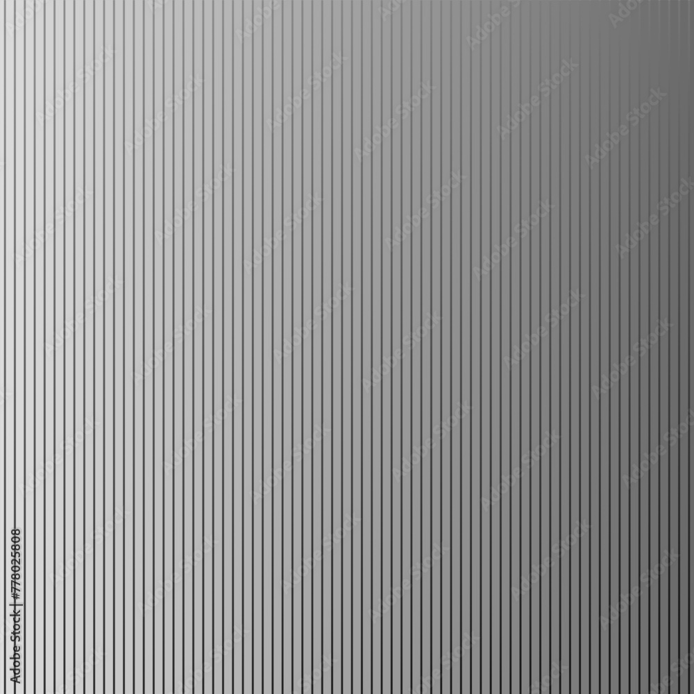 Aufkleber black and white abstract striped pattern background - gradient monochrome vector graphic design
