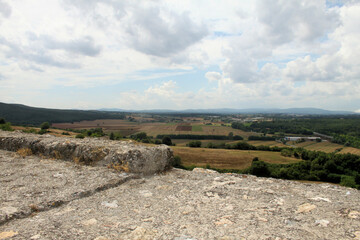 the ruins of the theatre