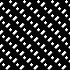 Black and white geometric pattern background - seamless repetitive abstract repeating vector design