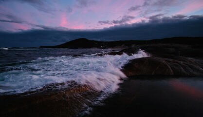 Denmark WA, beautiful sunset 