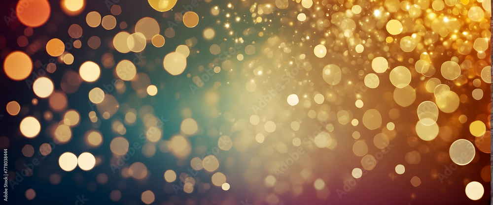 Aufkleber for advertisement and banner as bokeh brilliance a vibrant bokeh effect that brings life to the back