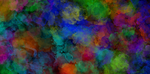 Abstract colorful fantasy watercolor background texture .splash acrylic colorful background .banner for wallpaper .watercolor wash aqua painted texture .abstract hand paint square stain backdrop .