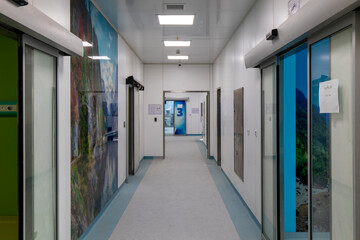 New modern hospital interior 