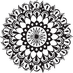 Beautiful mandala art, vector mandala design