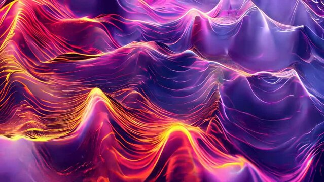 Abstract background with dynamic waves.,.