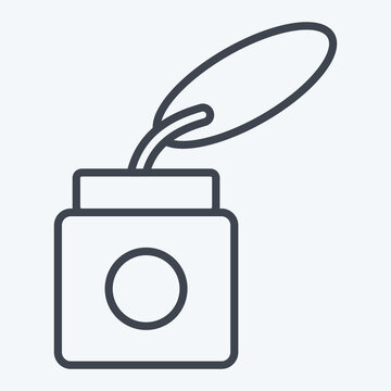 recommend clip art: Icon Inkwell. related to Entertainment symbol. line style. simple design illustration