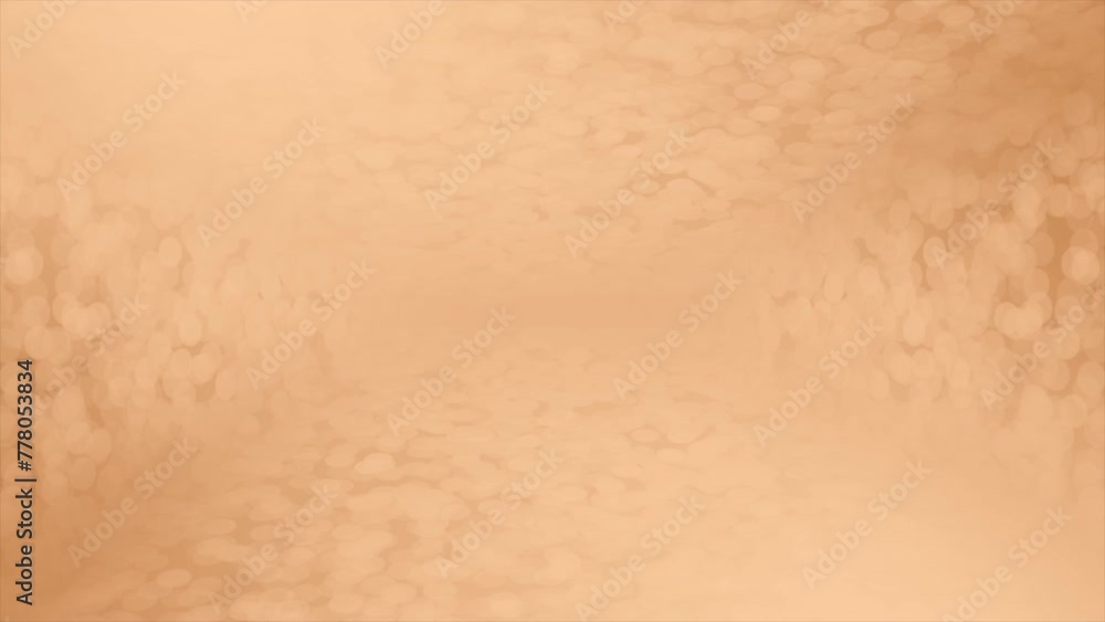 Aufkleber orange color 3d empty space with moving particles for professional or business use