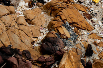 Rock formations background image