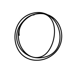 children drawing doodles markers decorative circles elements