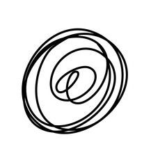 children drawing doodles markers decorative circles elements